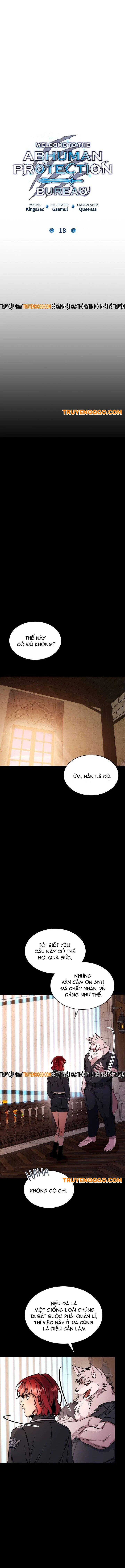 Cục Quản Lí Bảo Vệ Dị Chủng Chap 18 - Next Chap 17