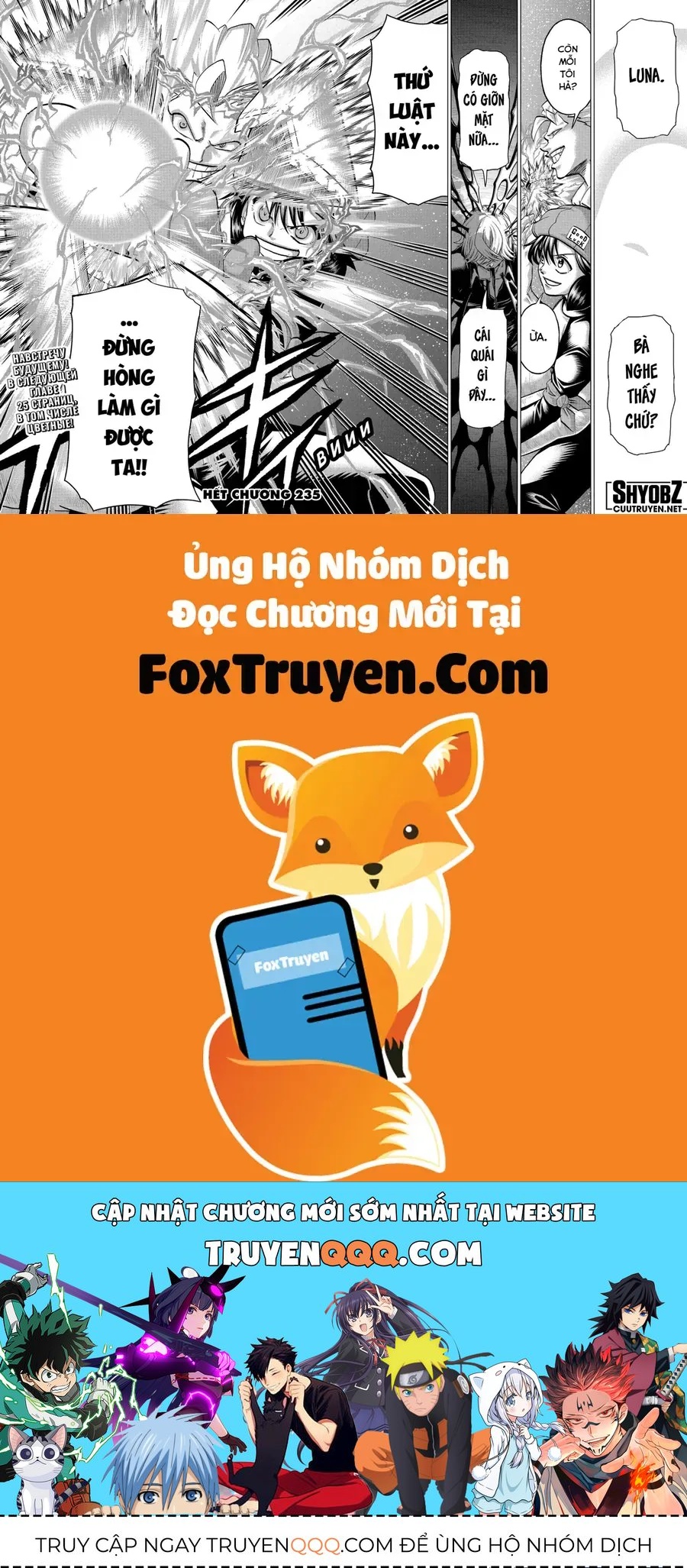 Bất Hạnh và Bất Tử Chap 235 - Next Chap 234