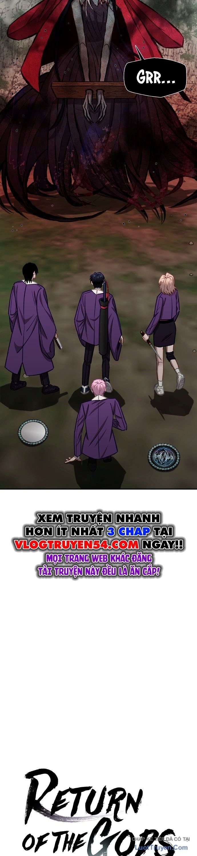 Sự Trở Lại Của Các Vị Thần Chap 55 - Next Chap 54