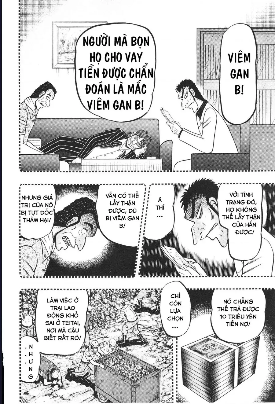 Tobaku Datenroku Kaiji: Kazuya-Hen Chap 13 - Next Chap 12