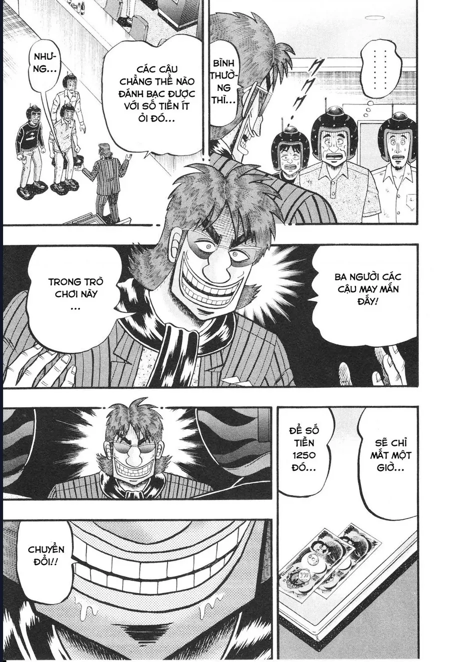 Tobaku Datenroku Kaiji: Kazuya-Hen Chap 14 - Next Chap 13