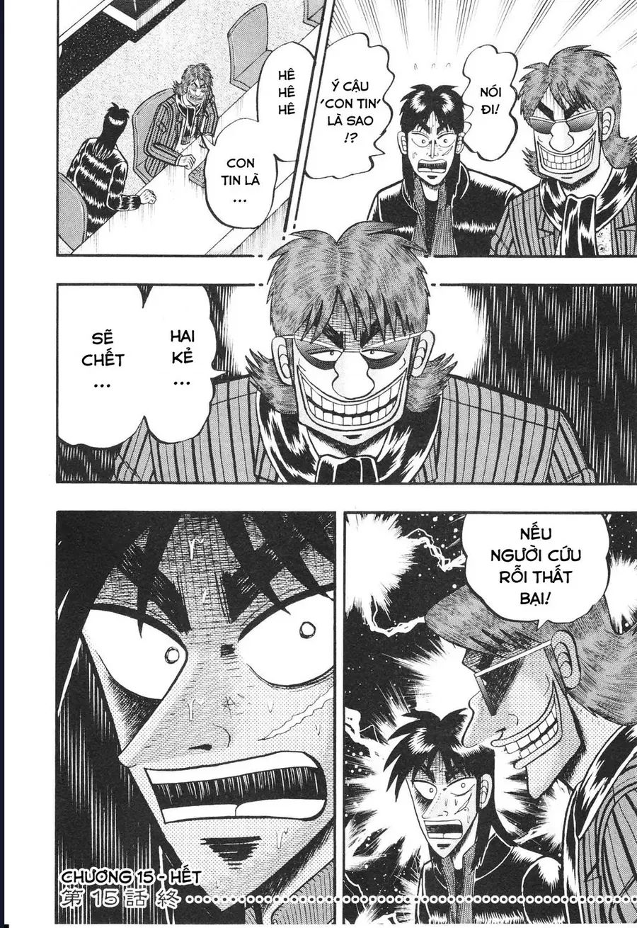 Tobaku Datenroku Kaiji: Kazuya-Hen Chap 15 - Next Chap 14