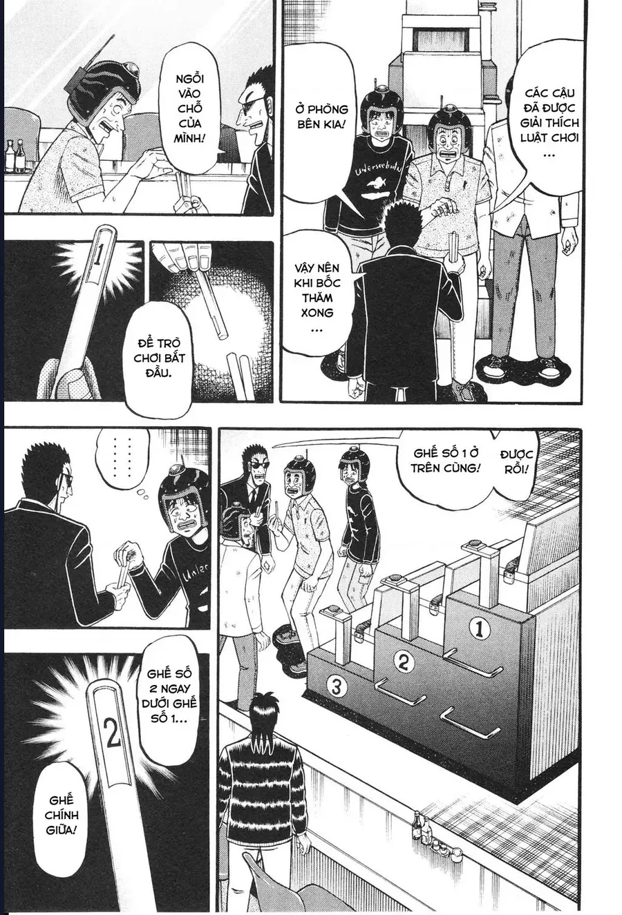 Tobaku Datenroku Kaiji: Kazuya-Hen Chap 15 - Next Chap 14