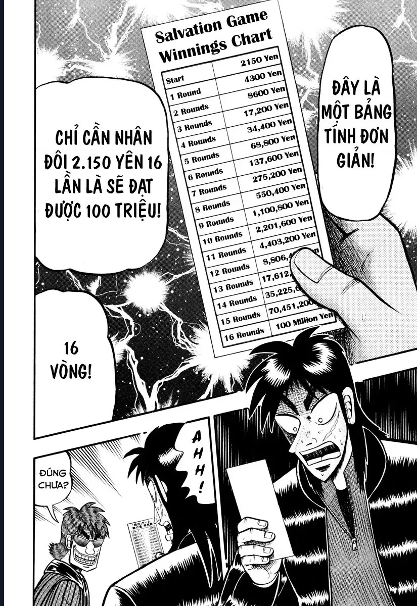 Tobaku Datenroku Kaiji: Kazuya-Hen Chap 16 - Next Chap 15