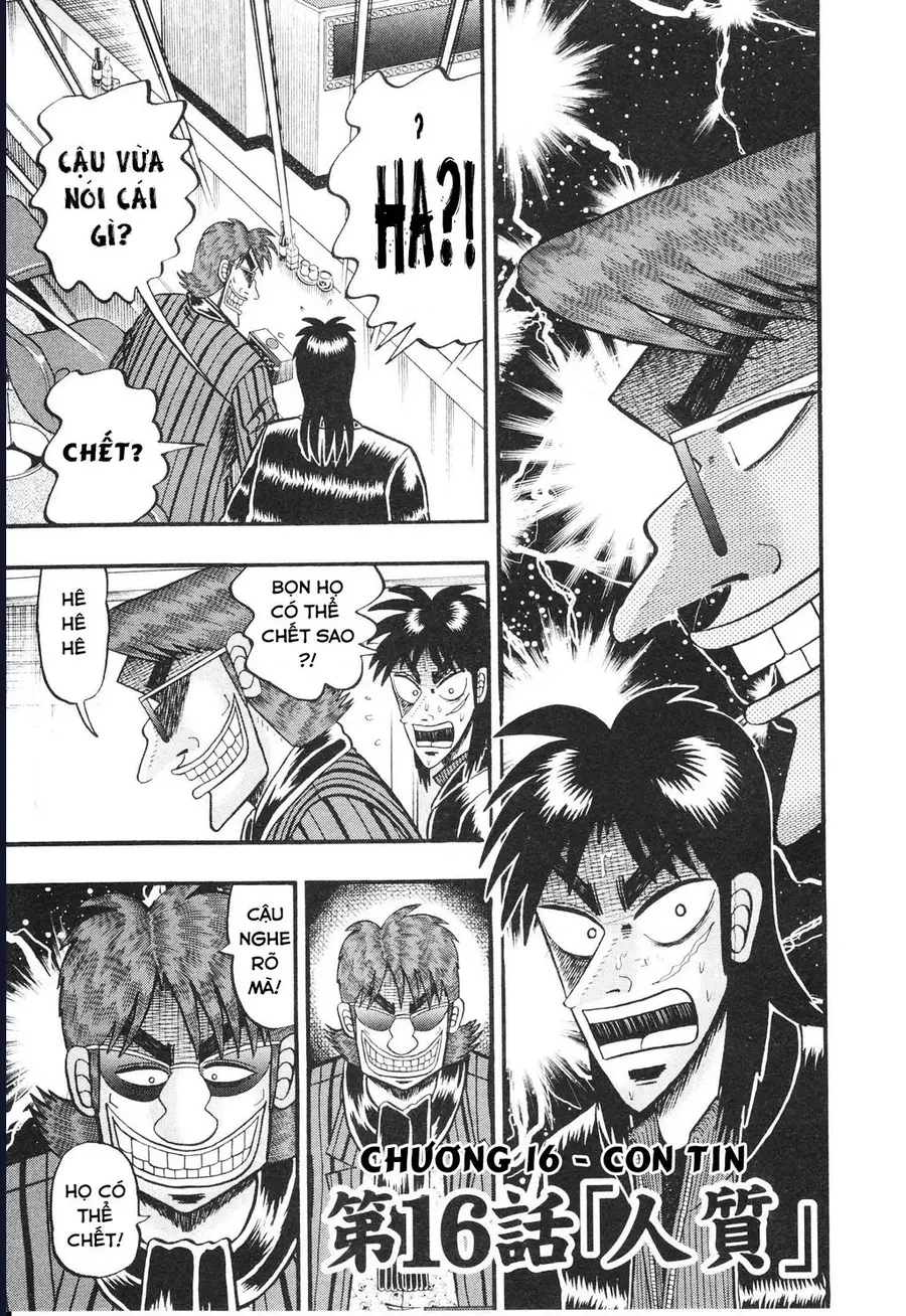 Tobaku Datenroku Kaiji: Kazuya-Hen Chap 16 - Next Chap 15