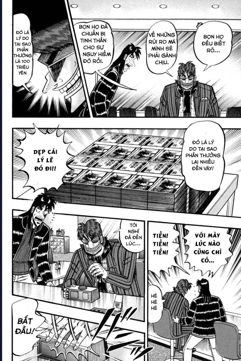 Tobaku Datenroku Kaiji: Kazuya-Hen Chap 16 - Next Chap 15