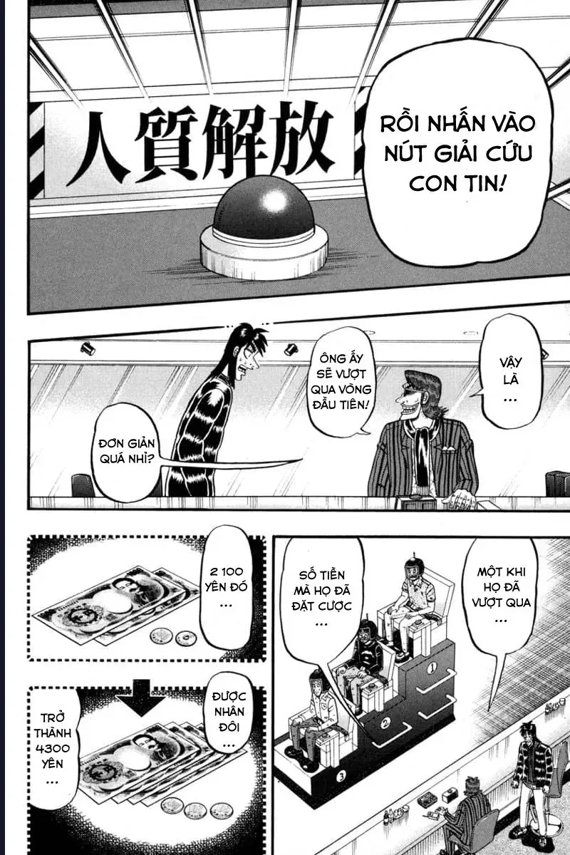 Tobaku Datenroku Kaiji: Kazuya-Hen Chap 16 - Next Chap 15