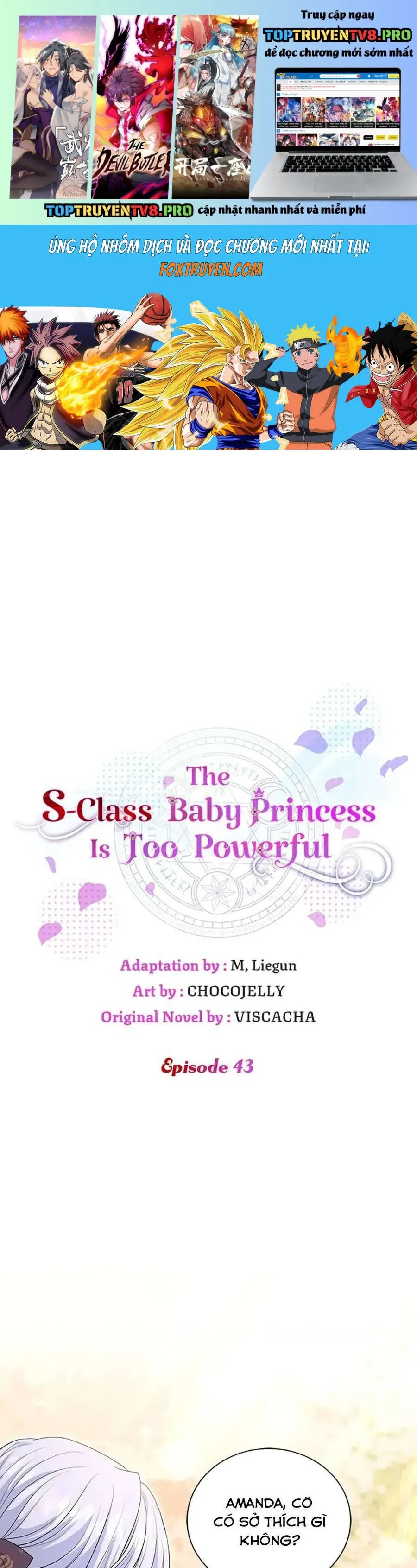 Công Chúa Bé Con Hạng S Thật Mạnh Chap 43 - Next Chap 42