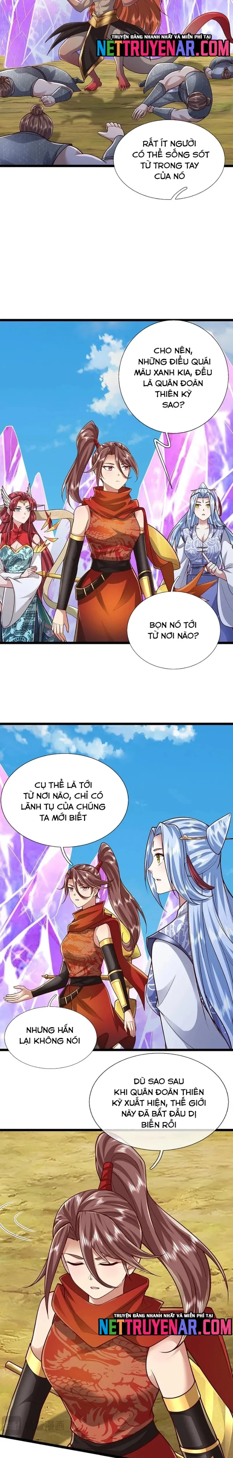 Bị giam cầm trăm vạn năm Đệ tử ta trải khắp chư thiên thần giới Chap 400 - Next Chap 399