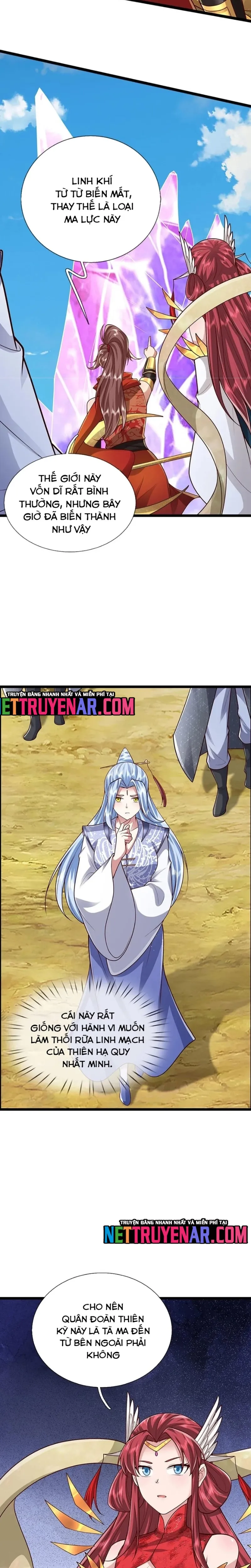 Bị giam cầm trăm vạn năm Đệ tử ta trải khắp chư thiên thần giới Chap 400 - Next Chap 399