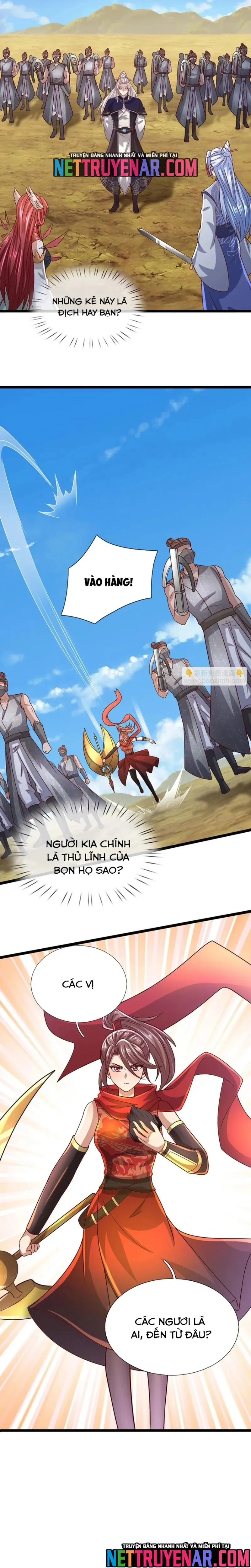 Bị giam cầm trăm vạn năm Đệ tử ta trải khắp chư thiên thần giới Chap 400 - Next Chap 399