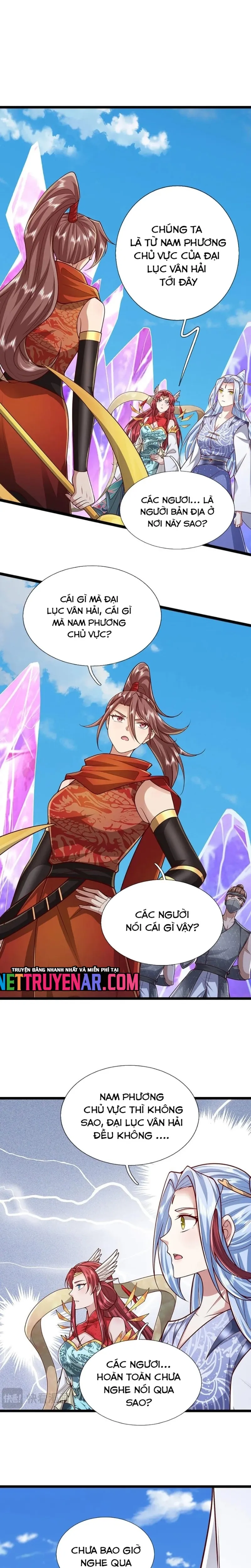 Bị giam cầm trăm vạn năm Đệ tử ta trải khắp chư thiên thần giới Chap 400 - Next Chap 399