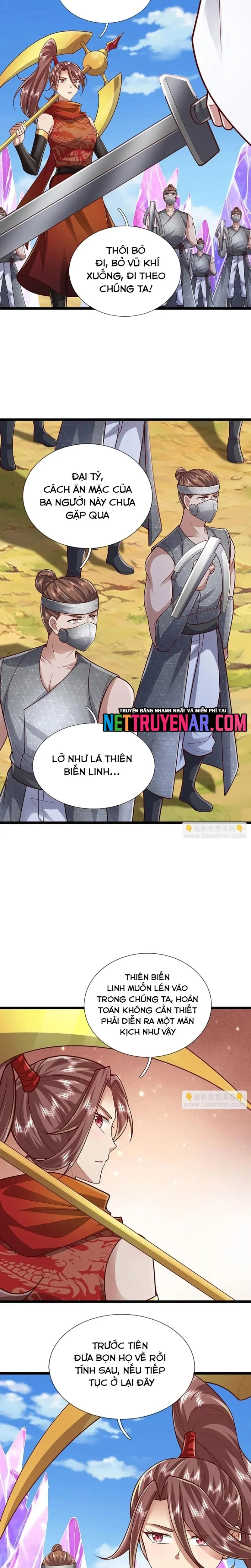 Bị giam cầm trăm vạn năm Đệ tử ta trải khắp chư thiên thần giới Chap 400 - Next Chap 399