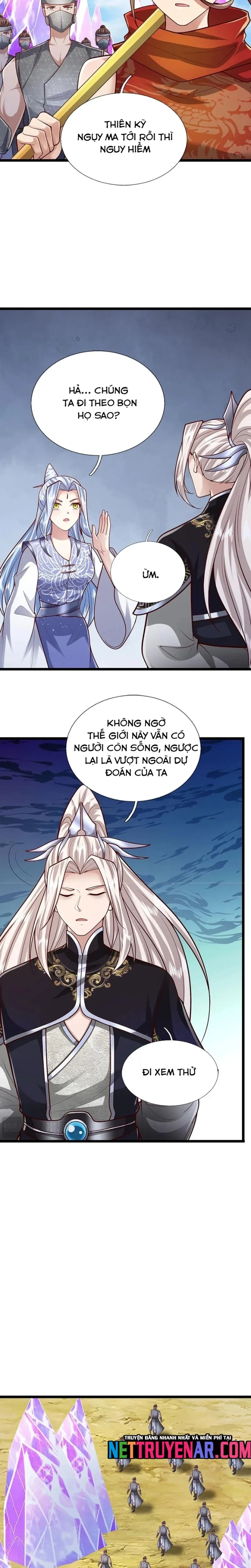 Bị giam cầm trăm vạn năm Đệ tử ta trải khắp chư thiên thần giới Chap 400 - Next Chap 399