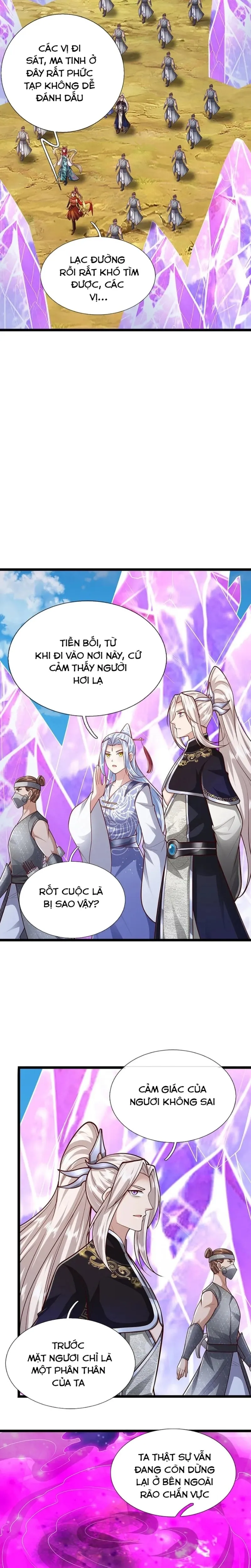 Bị giam cầm trăm vạn năm Đệ tử ta trải khắp chư thiên thần giới Chap 400 - Next Chap 399