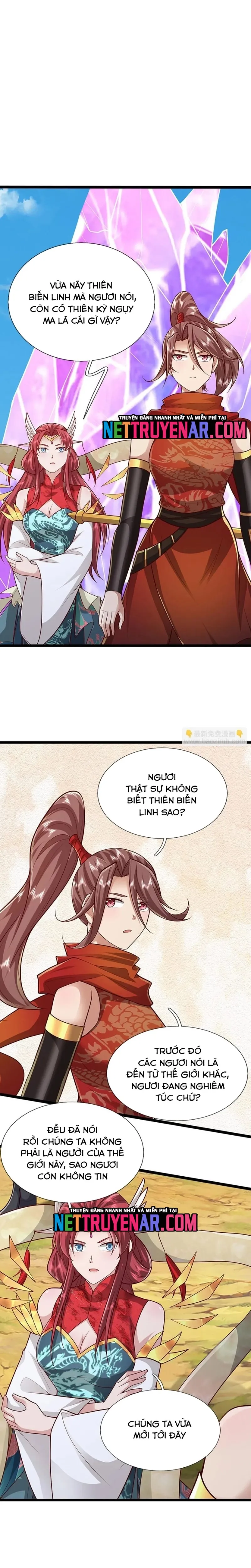 Bị giam cầm trăm vạn năm Đệ tử ta trải khắp chư thiên thần giới Chap 400 - Next Chap 399