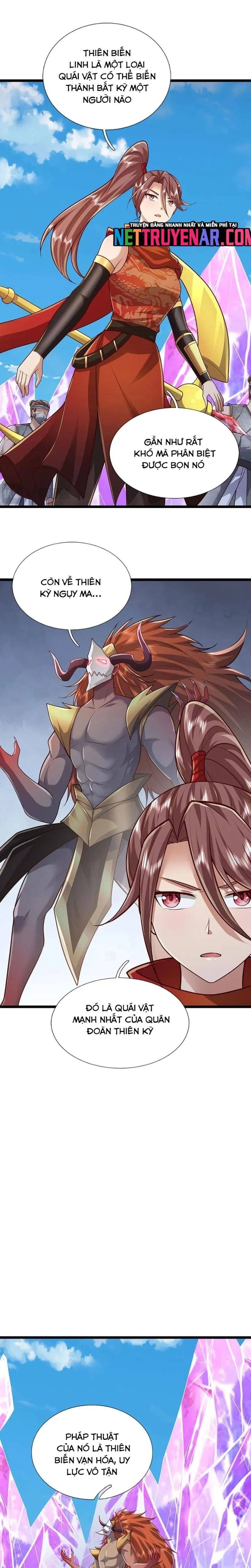 Bị giam cầm trăm vạn năm Đệ tử ta trải khắp chư thiên thần giới Chap 400 - Next Chap 399
