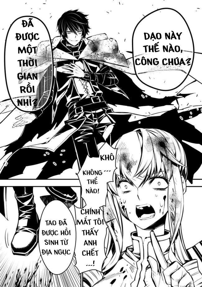 Fukushuu O Koinegau Saikyou Yuusha Wa, Yami No Chikara De Senmetsu Musou Suru Chap 1