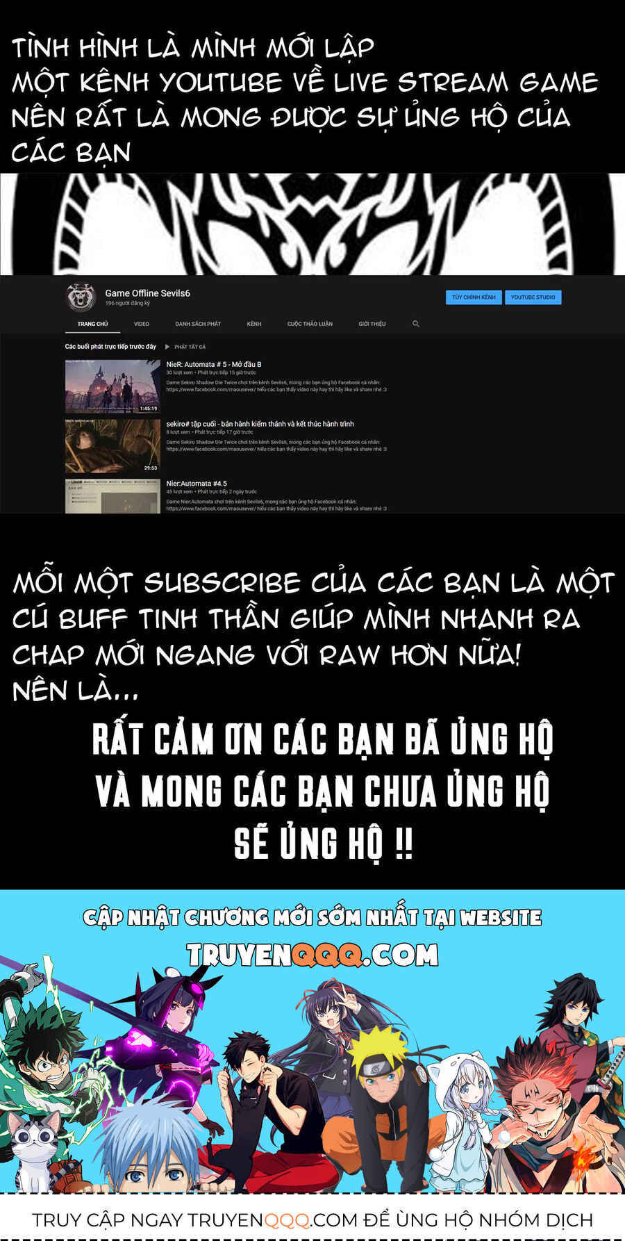 Fukushuu O Koinegau Saikyou Yuusha Wa, Yami No Chikara De Senmetsu Musou Suru Chap 18 - Next Chap 17