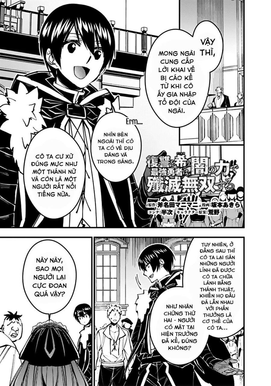 Fukushuu O Koinegau Saikyou Yuusha Wa, Yami No Chikara De Senmetsu Musou Suru Chap 58 - Next Chap 57