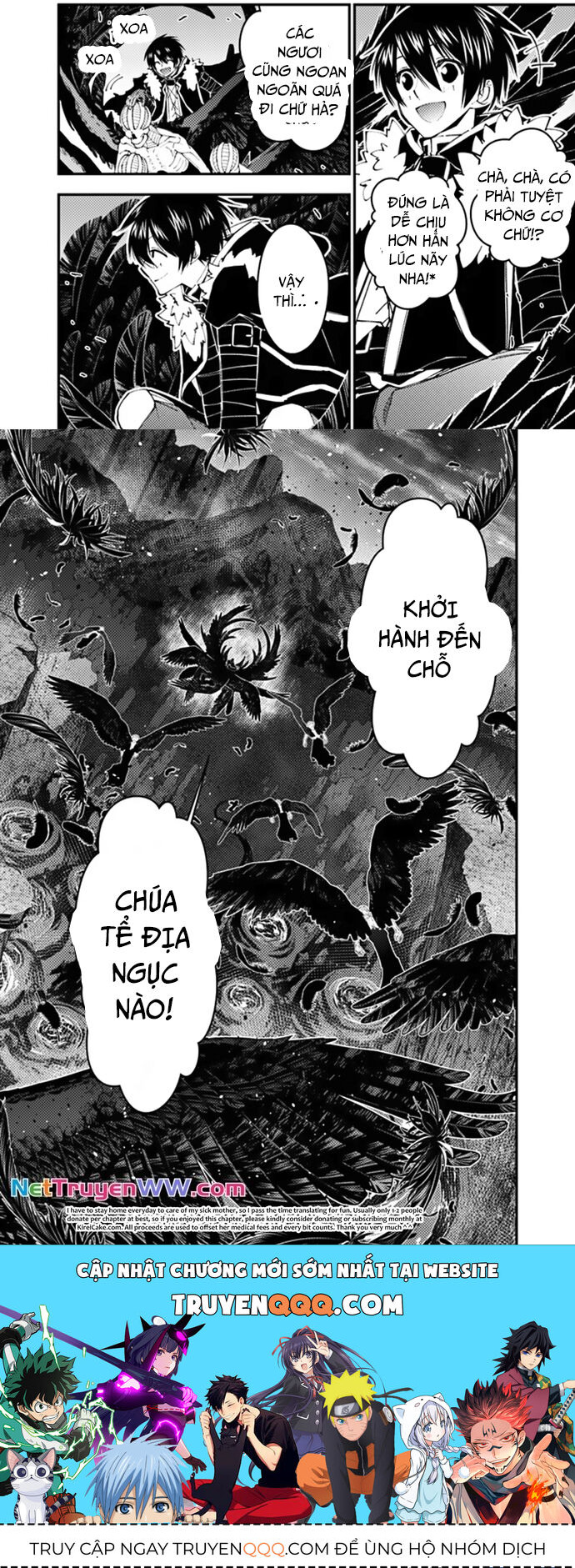 Fukushuu O Koinegau Saikyou Yuusha Wa, Yami No Chikara De Senmetsu Musou Suru Chap 69 - Next Chap 68