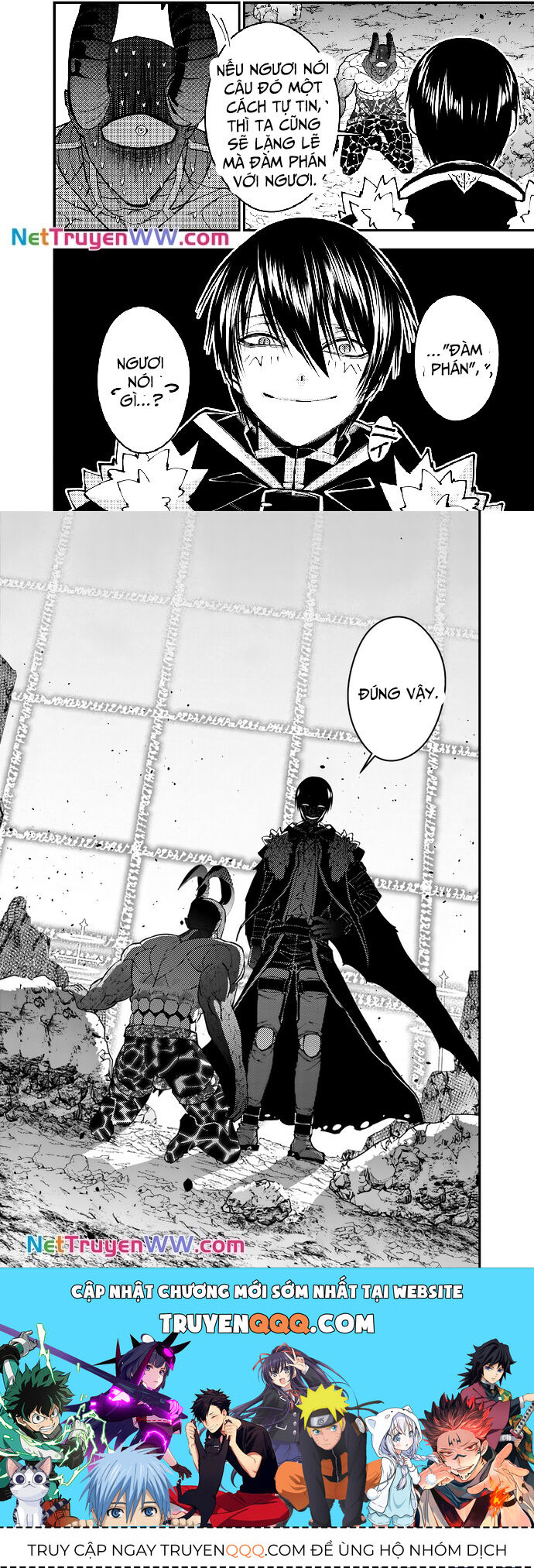 Fukushuu O Koinegau Saikyou Yuusha Wa, Yami No Chikara De Senmetsu Musou Suru Chap 77 - Next Chap 76