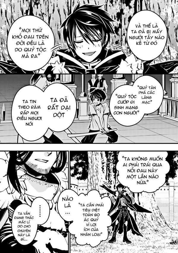 Fukushuu O Koinegau Saikyou Yuusha Wa, Yami No Chikara De Senmetsu Musou Suru Chap 9 - Next Chap 8