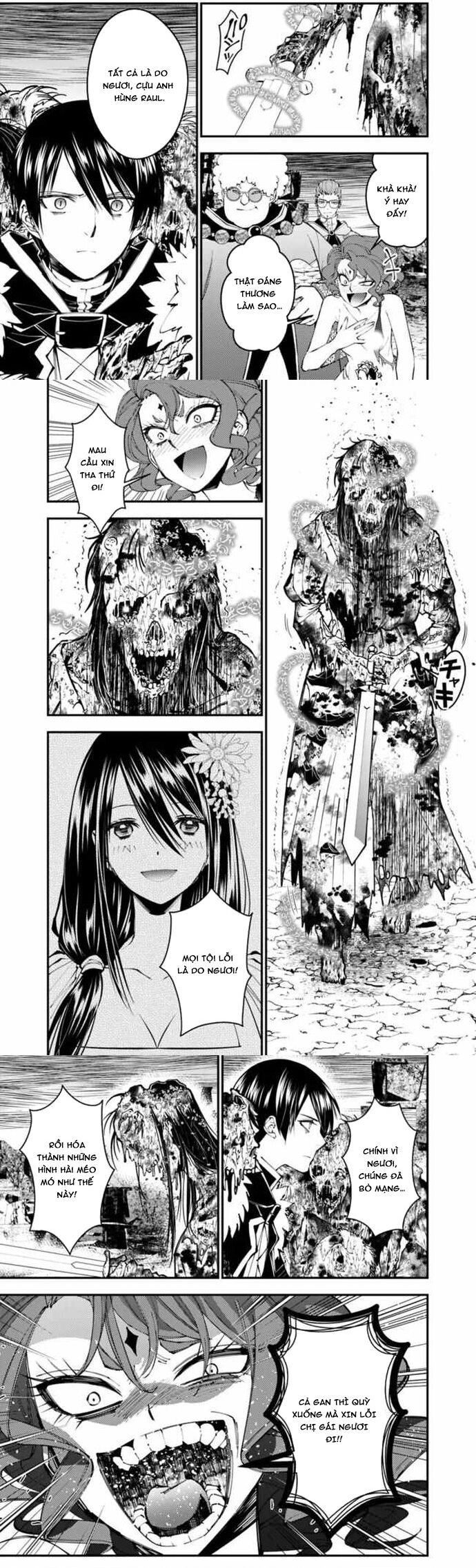 Fukushuu O Koinegau Saikyou Yuusha Wa, Yami No Chikara De Senmetsu Musou Suru Chap 99 - Next Chap 98