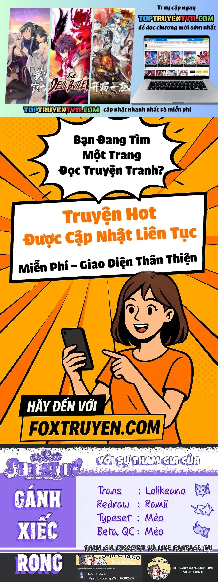 Ba Chị Em Nhà Mikadono Dễ Đối Phó Thật Đấy Chap 184 - Next Chap 183