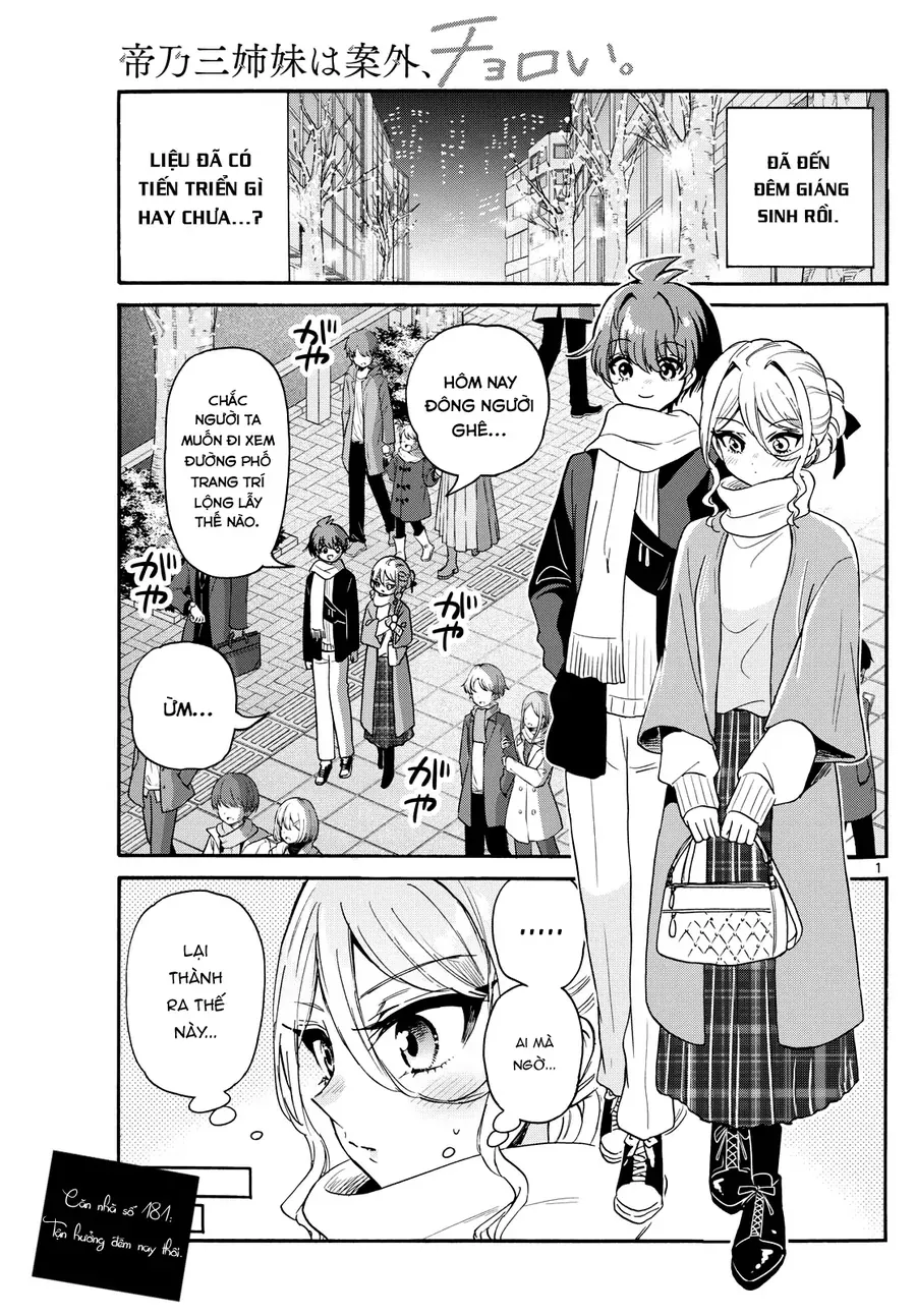 Ba Chị Em Nhà Mikadono Dễ Đối Phó Thật Đấy Chap 184 - Next Chap 183