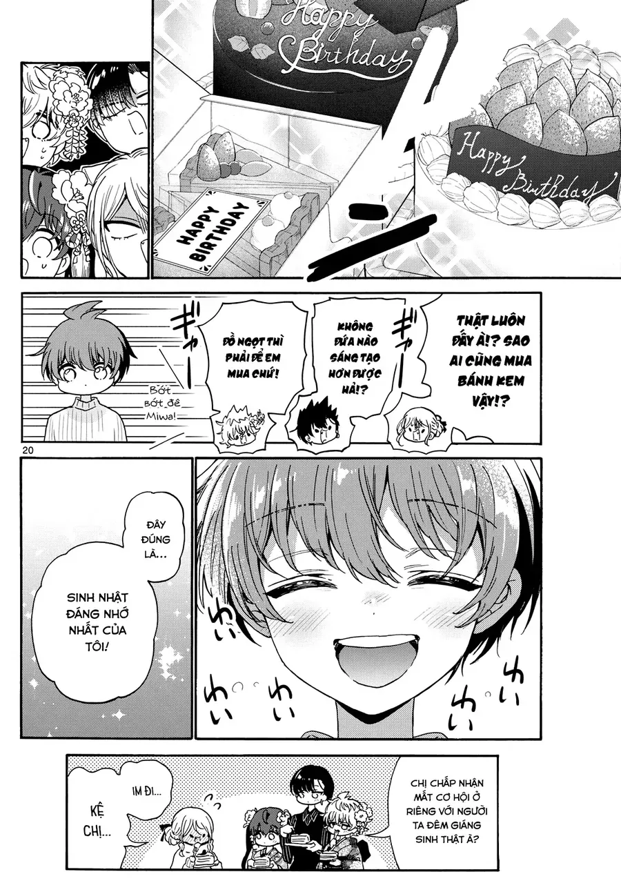 Ba Chị Em Nhà Mikadono Dễ Đối Phó Thật Đấy Chap 184 - Next Chap 183