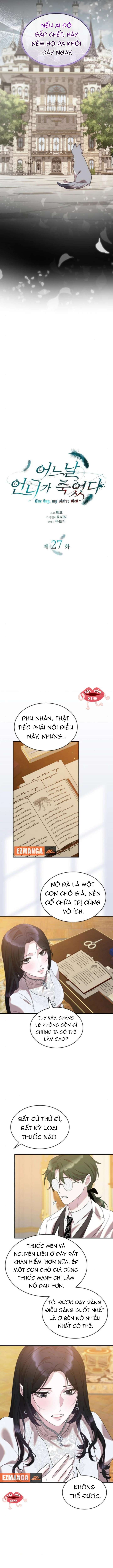 Vào Ngày Mà Chị Gái Tôi Qua Đời Chap 27 - Next Chap 26