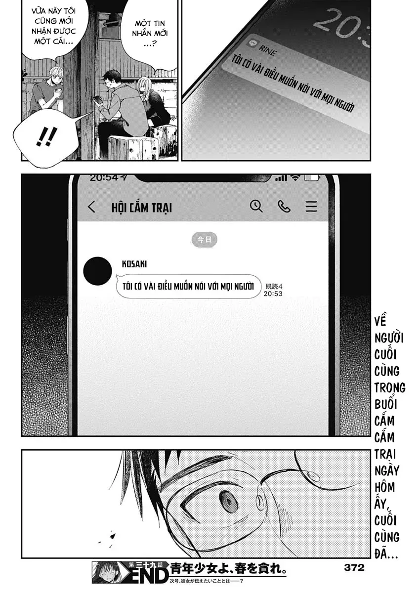 Seinen Shoyo yo Haru wo Musabore Chap 39 - Next Chap 38