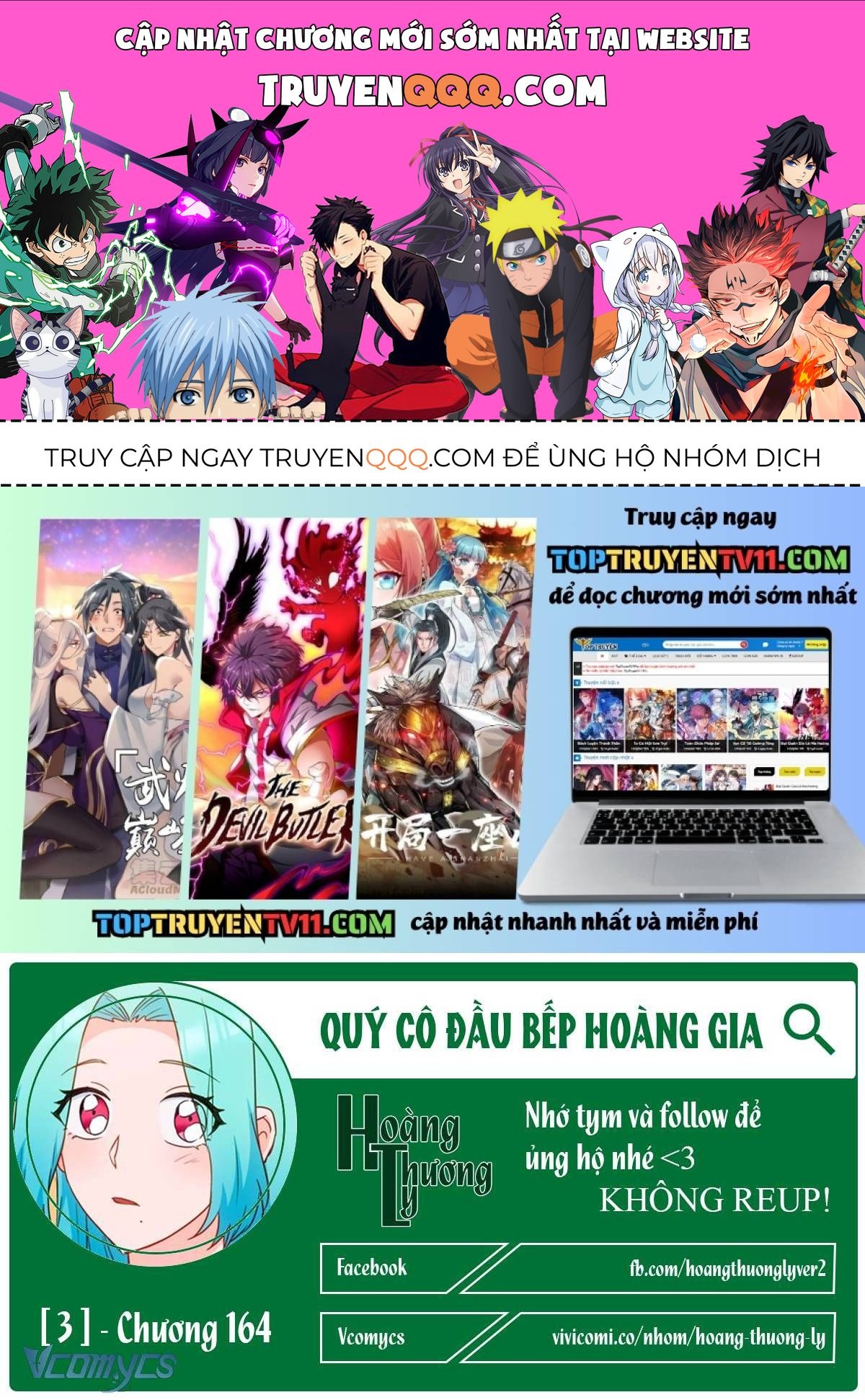 Nữ Đầu Bếp Hoàng Gia [Chap 164] - Page 0