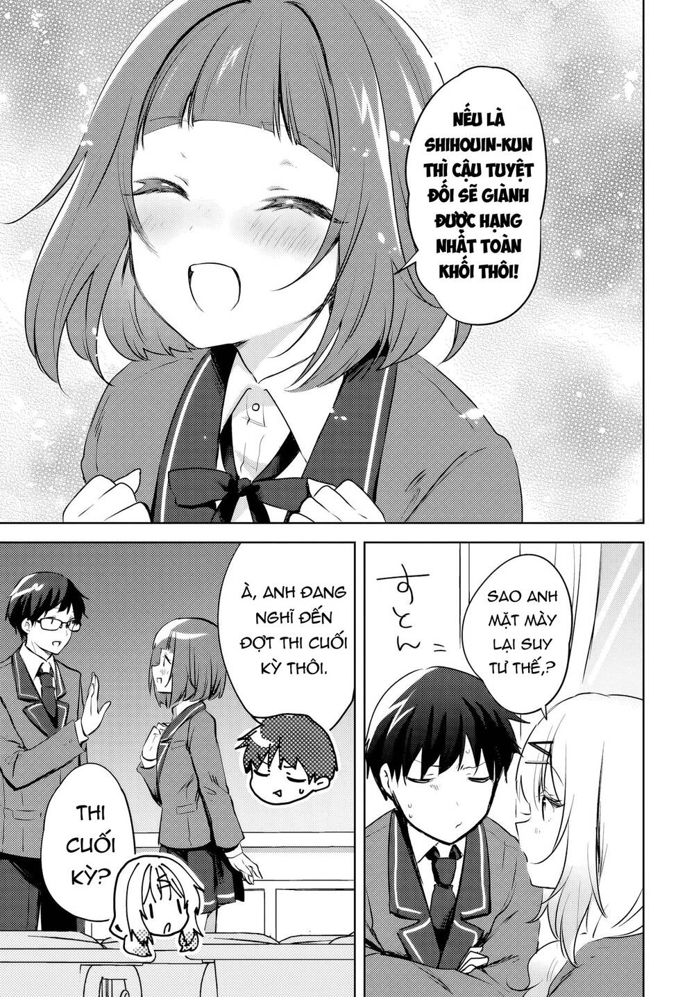 Ushiro no Seki no Gyaru ni Sukarete Shimatta Chap 15 - Next Chap 14