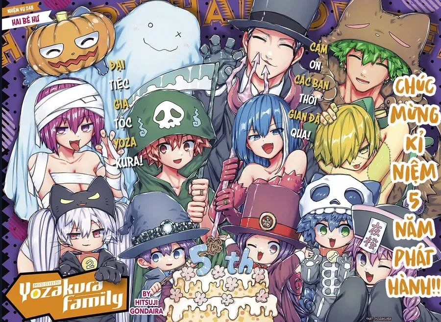 Gia Tộc Điệp Viên Yozakura Chap 248 - Next Chap 247