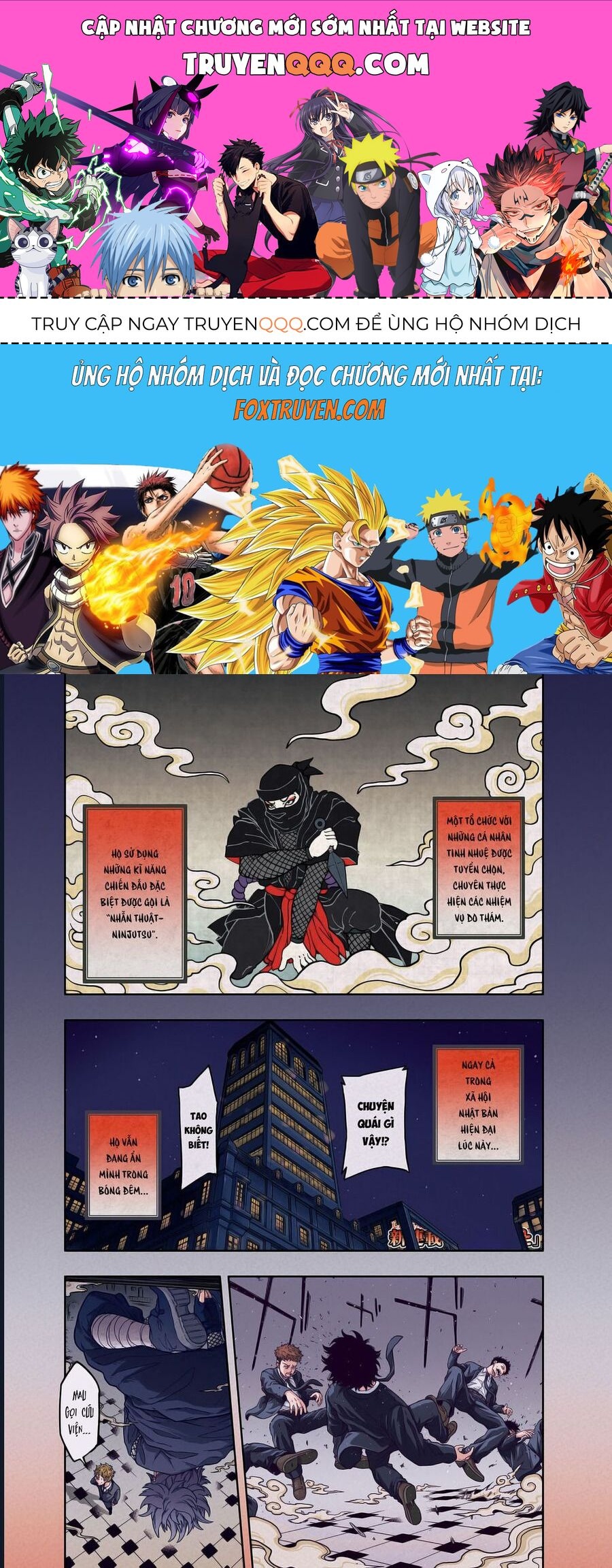 Nhẫn Giả Ẩn Thân Chap 1