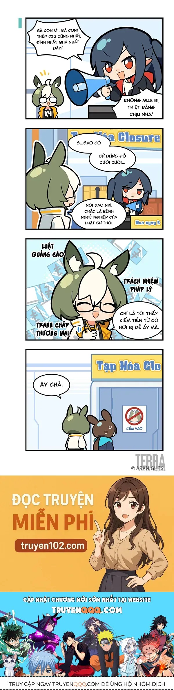 Arknights: 123 Rhodes Island!? Chap 41 - Next Chap 40