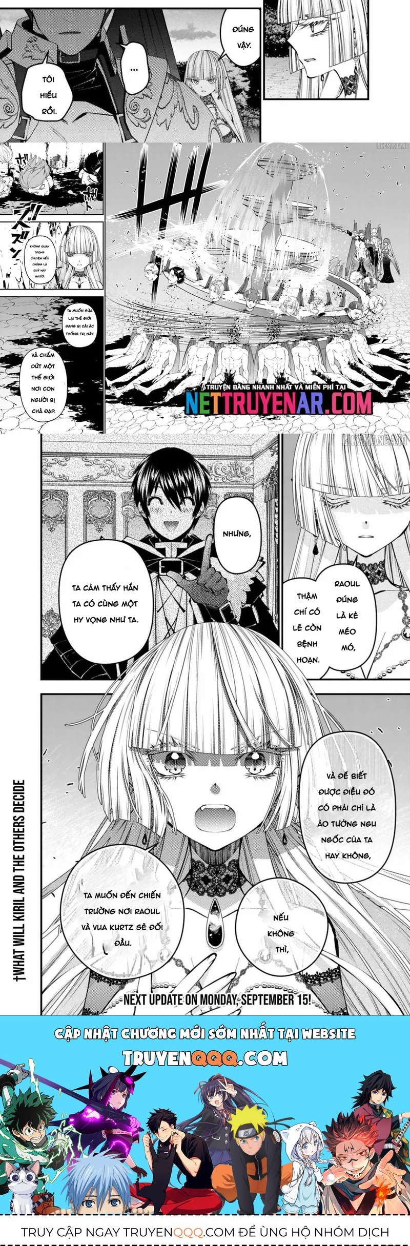 Fukushuu O Koinegau Saikyou Yuusha Wa, Yami No Chikara De Senmetsu Musou Suru Chap 120 - Next Chap 119