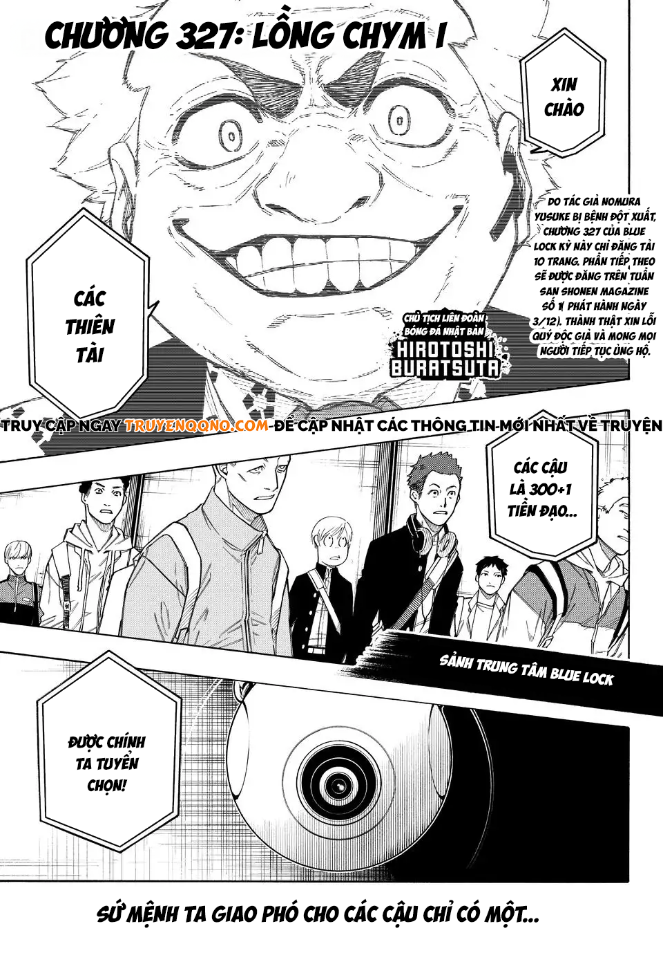 Blue Lock Chap 327 - Next Chap 326