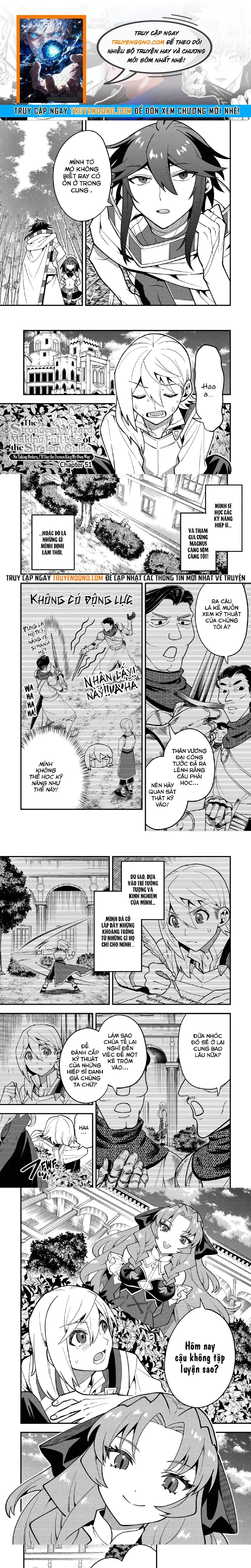 Kouryakubon Wo Kushi Suru Saikyou No Mahoutsukai Chap 51 - Next Chap 50