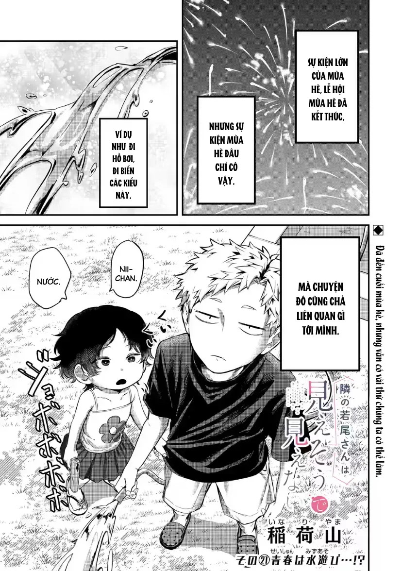 Cô Bạn Wakao-San Bàn Bên Có Vẻ Nhìn Thấy Gương Mặt Của Tôi Nhưng Tôi Thì Không Chap 21 - Next Chap 20