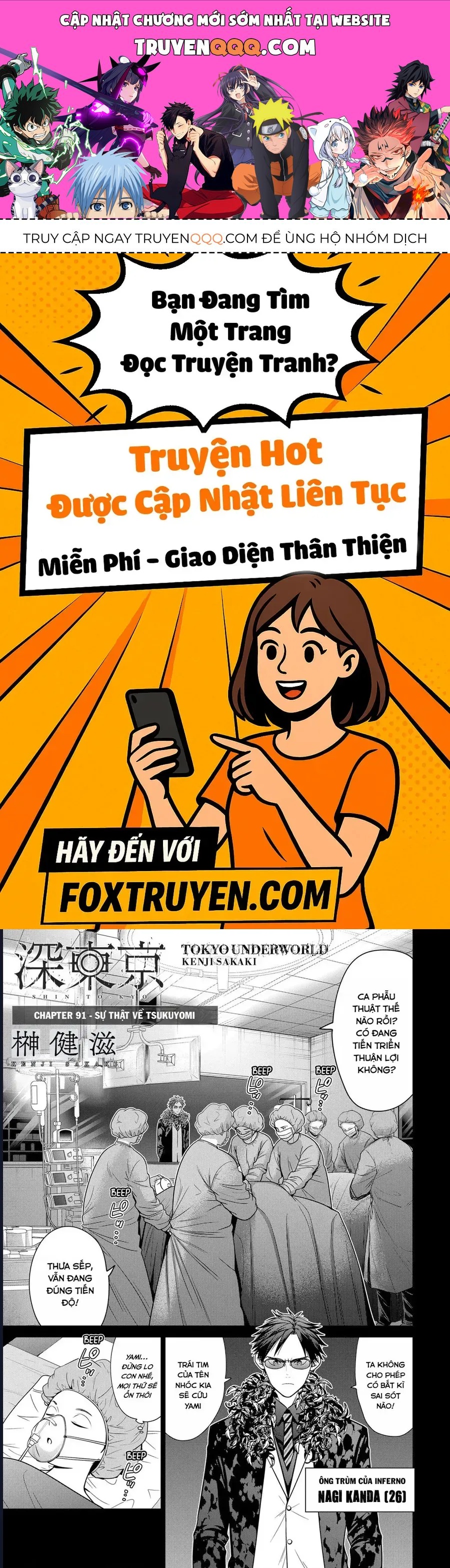 Địa Phủ Tokyo Chap 91 - Next Chap 90