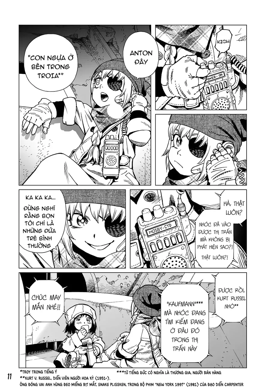 Thiên Thần Chiến Binh Alita: Biên Niên Sử Sao Hoả Chap 32.1 - Next Chap 31.2