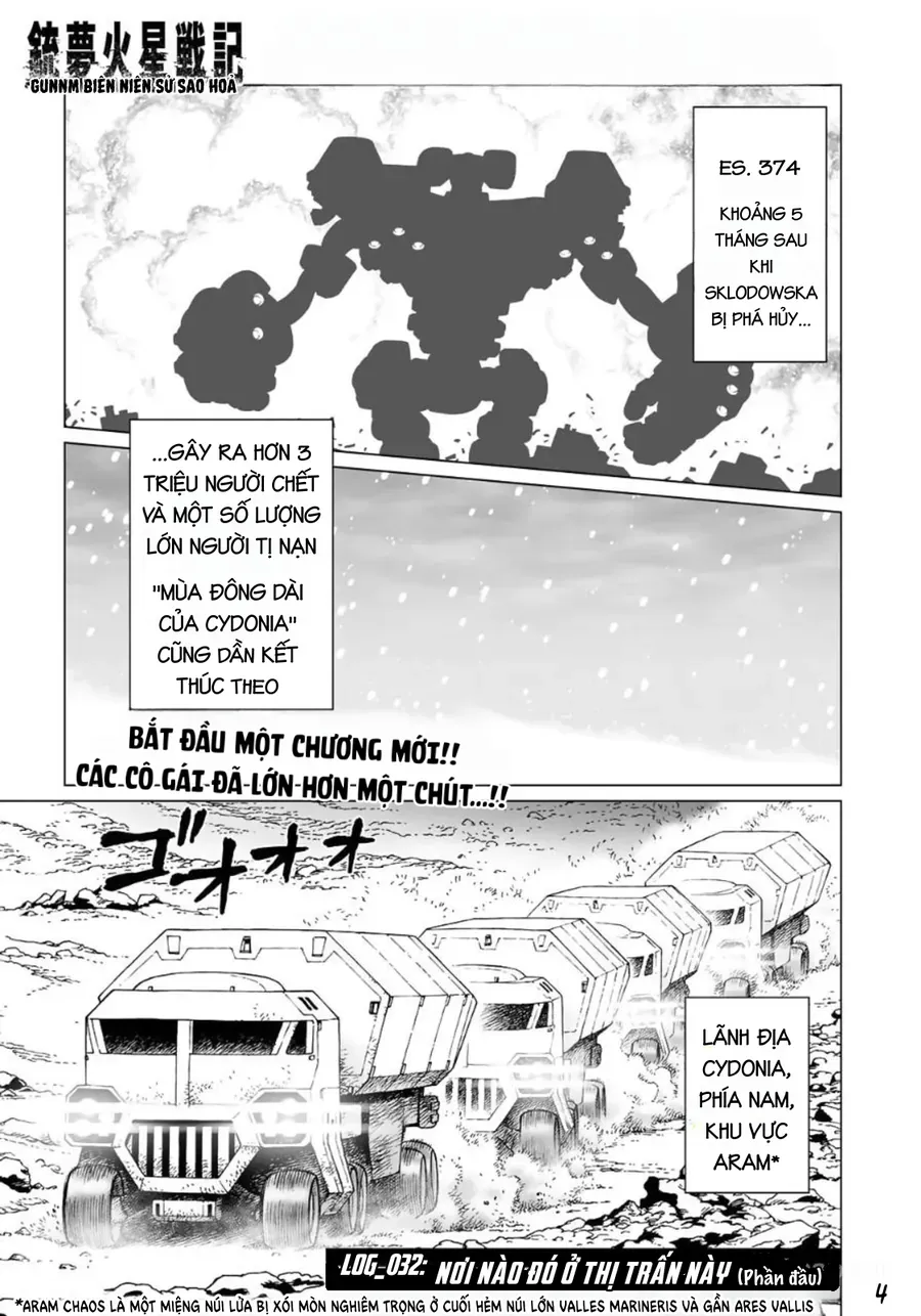 Thiên Thần Chiến Binh Alita: Biên Niên Sử Sao Hoả Chap 32.1 - Next Chap 31.2