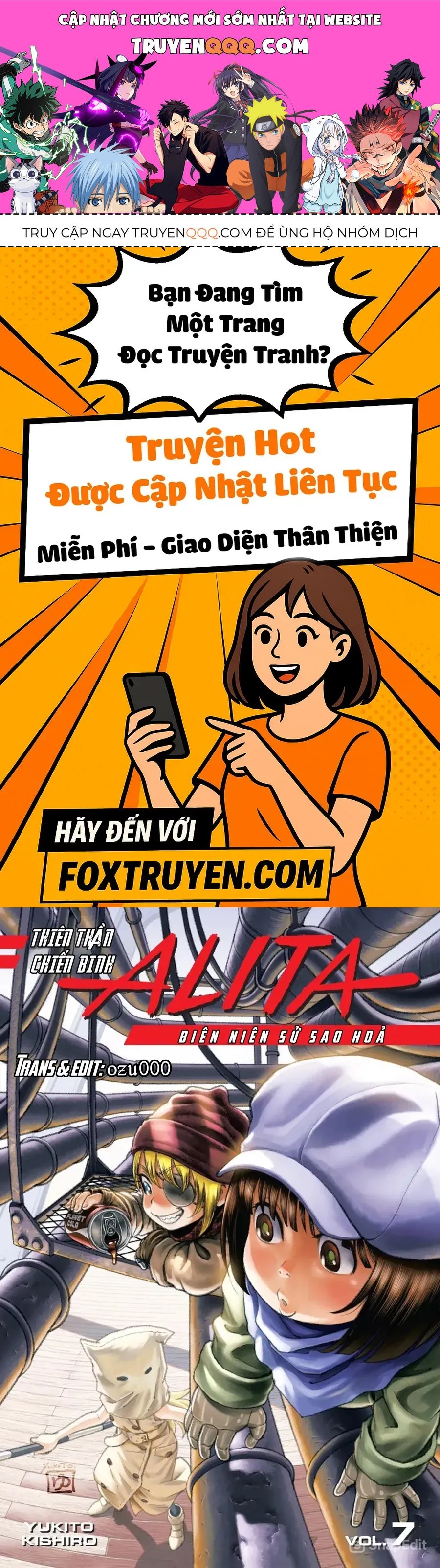 Thiên Thần Chiến Binh Alita: Biên Niên Sử Sao Hoả Chap 32.2 - Next Chap 32.1