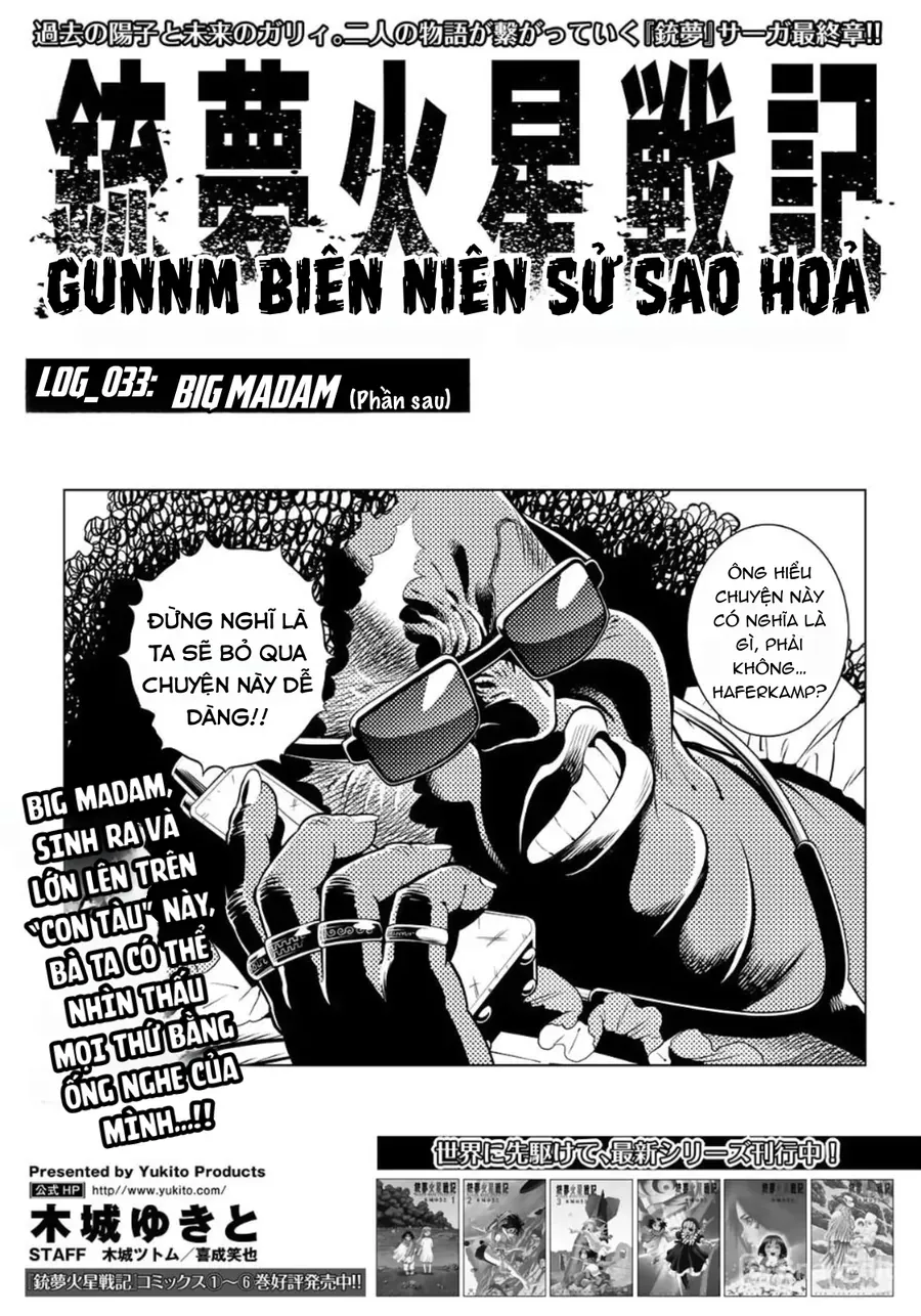Thiên Thần Chiến Binh Alita: Biên Niên Sử Sao Hoả Chap 33.2 - Next Chap 33.1