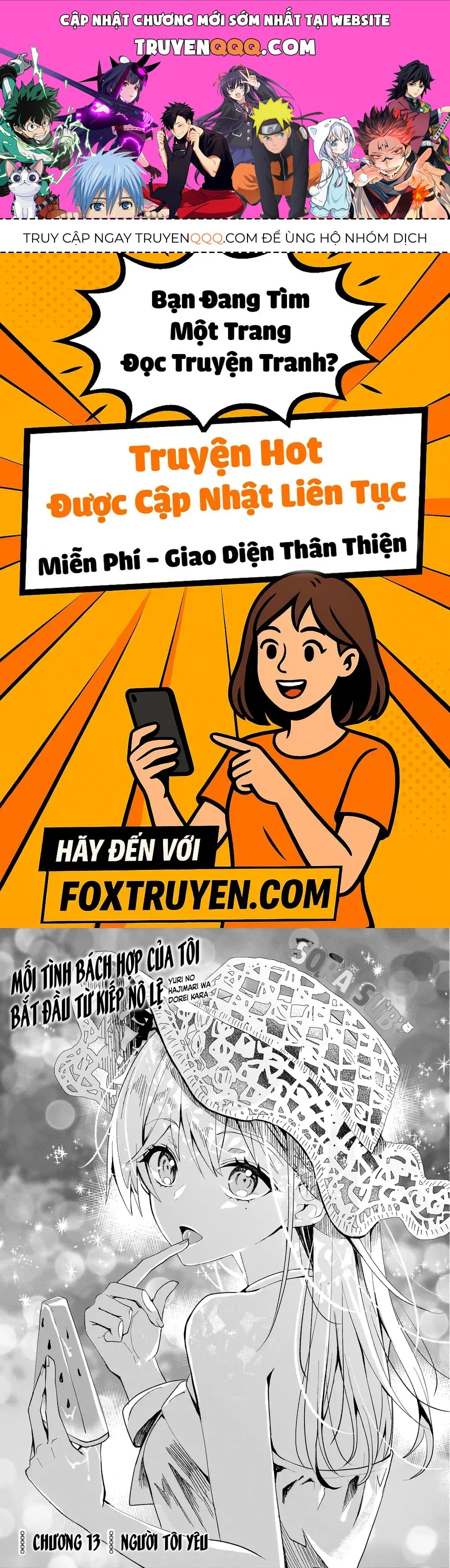 Mối Tình Bách Hợp Của Tôi Bắt Đầu Từ Kiếp Nô Lệ Chap 13 - Next Chap 12