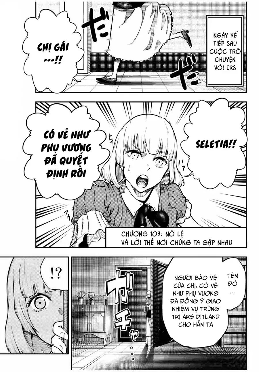 Dorei Tensei: Sono Dorei, Saikyou no Moto Ouji ni Tsuki Chap 103 - Next Chap 102