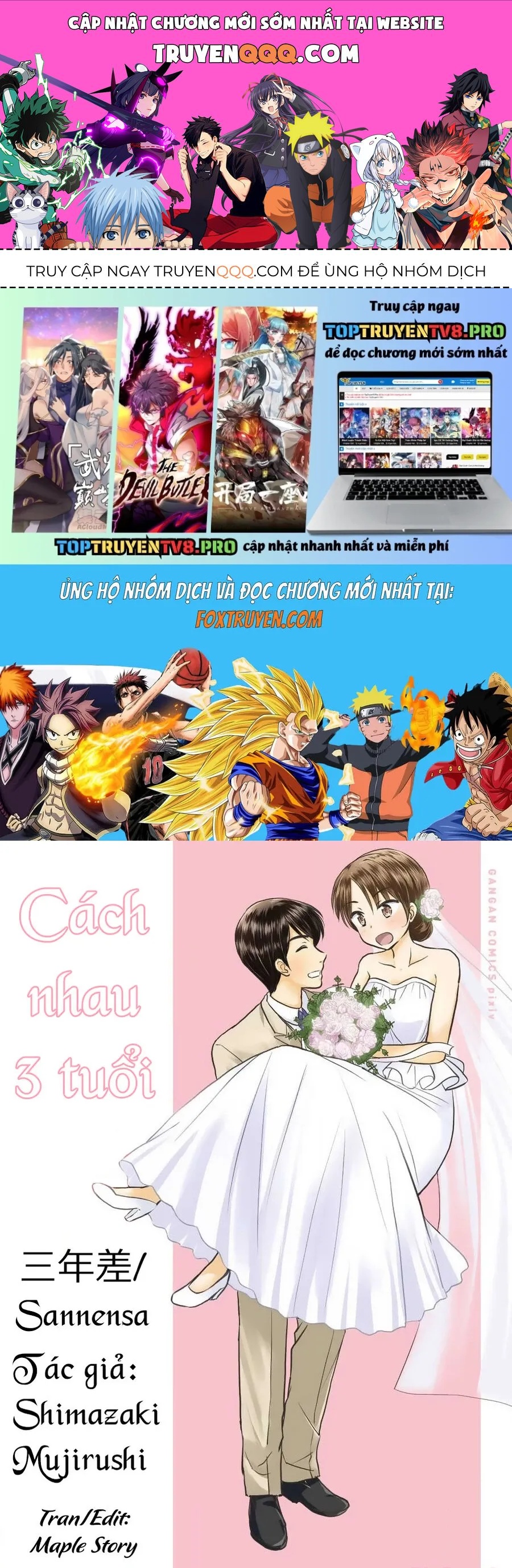 Cách nhau 3 tuổi Chap 38 - Next Chap 37